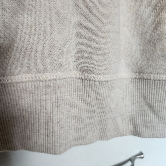 Maurice's Women's Cotton/Polyester Blend Button Crewneck Size XXL in Cream - Picture 5 of 12